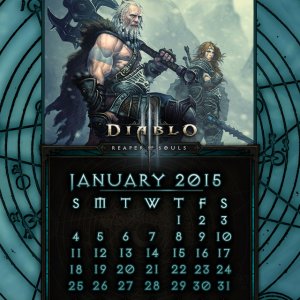 Calendar Mobile #3: January 2015