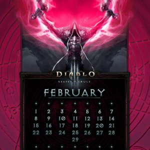 Calendar #16: Uni February w/ Leap Year