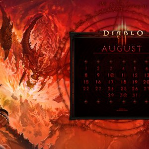 Calendar #36: Uni August  - Diablo