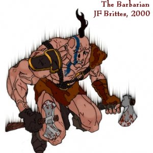 Leaping Barbarian