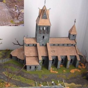 Fanmade Tristram Cathedral Diorama