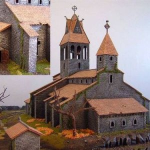 Fanmade Tristram Cathedral Diorama