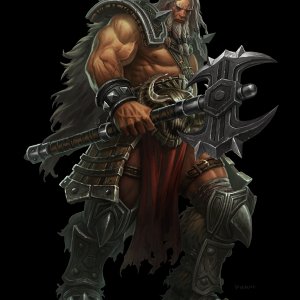 Barbarian with Axe