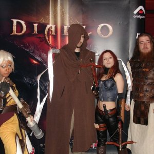 cosplay at Istanbul launch event