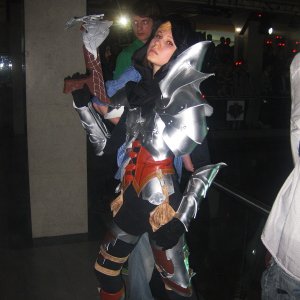 cosplay at Moscow launch event