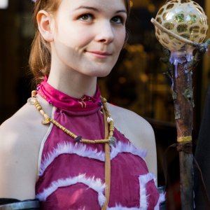 cosplay at Paris launch event
