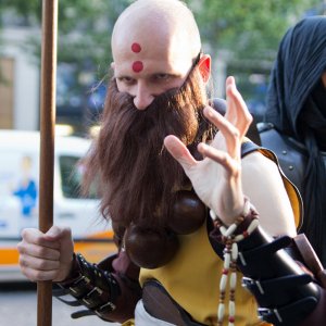 cosplay at Paris launch event