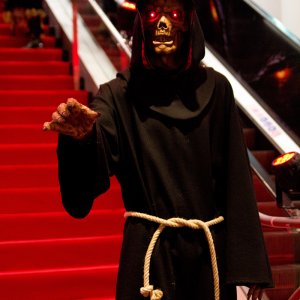 cosplay at Paris launch event