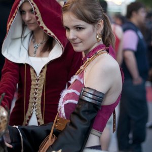 cosplay at Paris launch event