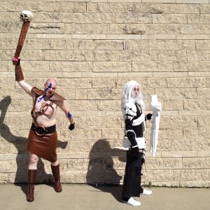 Barbarian and Necromancer