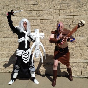 Barbarian and Necromancer