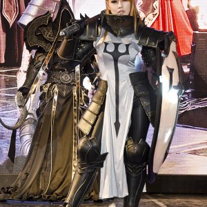 Reaper of Souls launch event cosplay from Korea