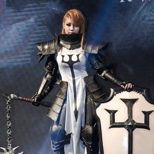 Reaper of Souls launch event cosplay from Korea