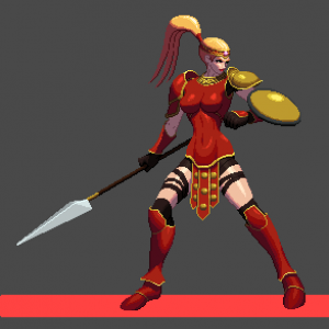 Diablo 2 Amazon: Pixel Art