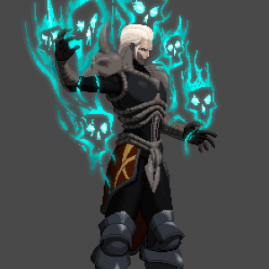 Diablo 2 Necromancer: Pixel Art