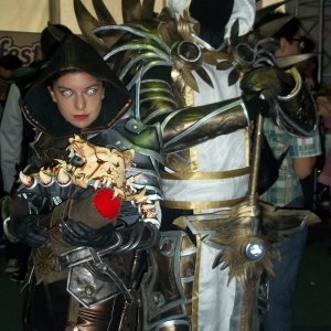 Demon Hunter and Tyrael
