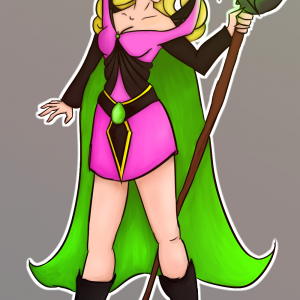Disney Princesses: Aurora as the Sorceress