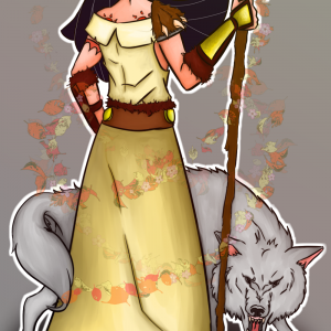 Disney Princesses: Pocahontas as the Druid