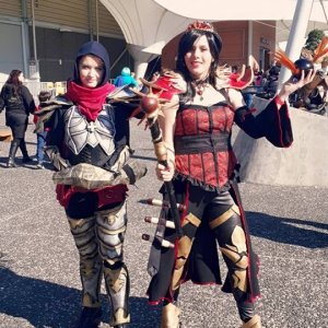 Demon Hunter and Wizard