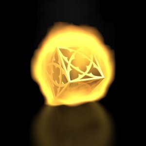 Kanai's Cube on Fire