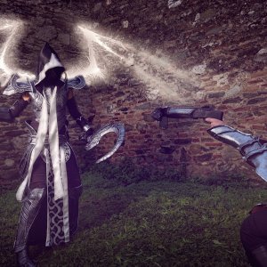 Malthael and Male Demon Hunter