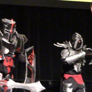 Crusader and Male Demon Hunter