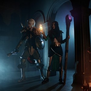 Necromancer and Sorceress