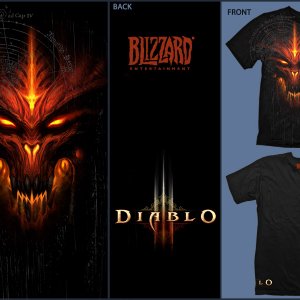 Diablo III JINX T-Shirt design
