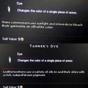 Armor Dyes