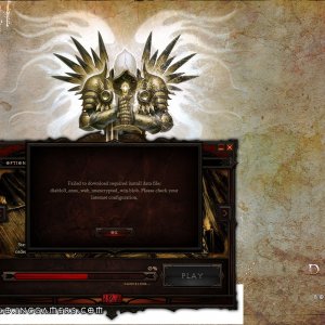 The Diablo 3 Retail Version Installer Screens