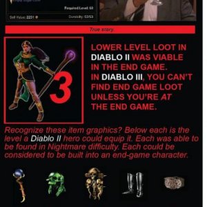 Diablo 3 item complaints