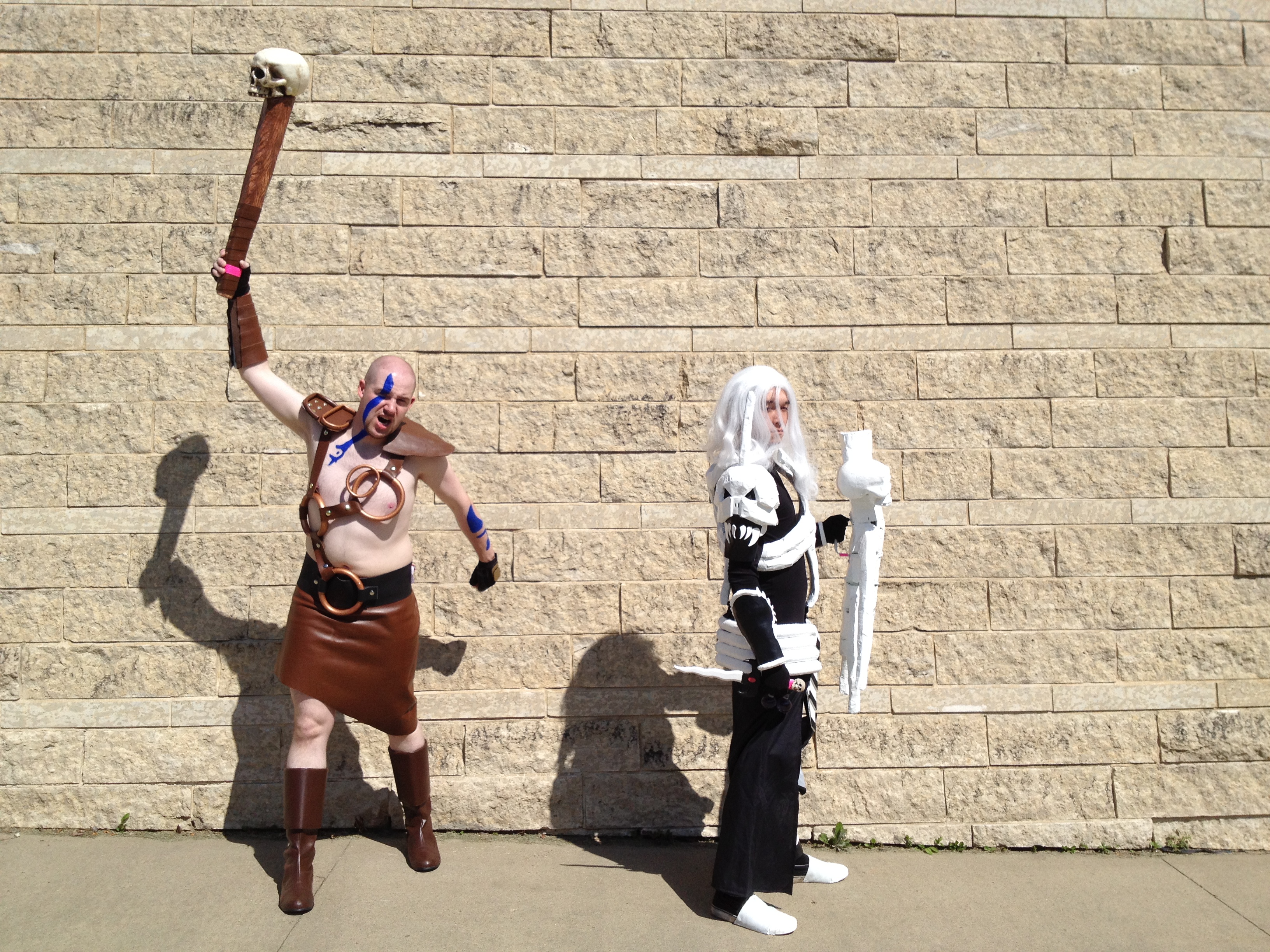 Barbarian and Necromancer