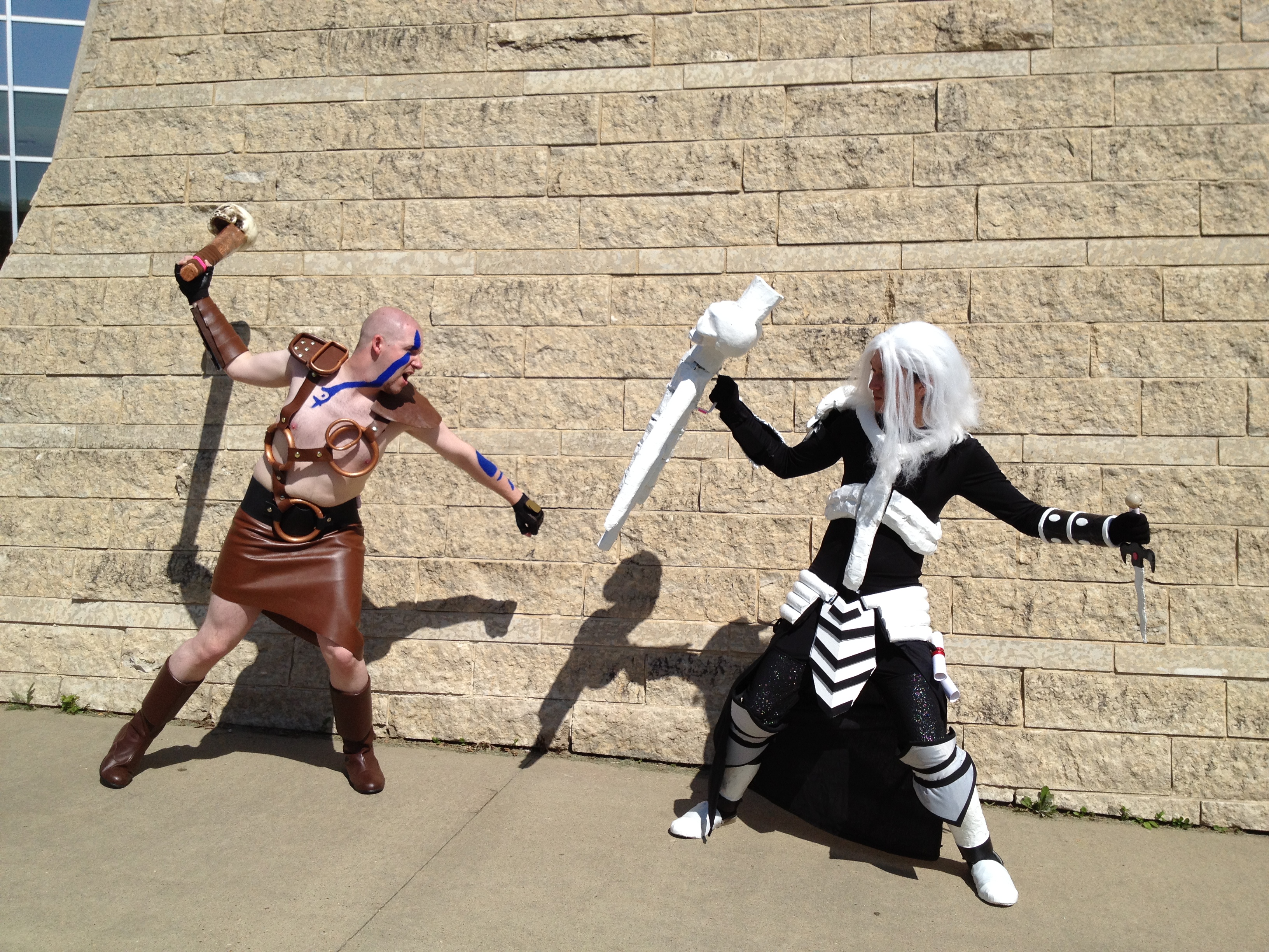 Barbarian and Necromancer