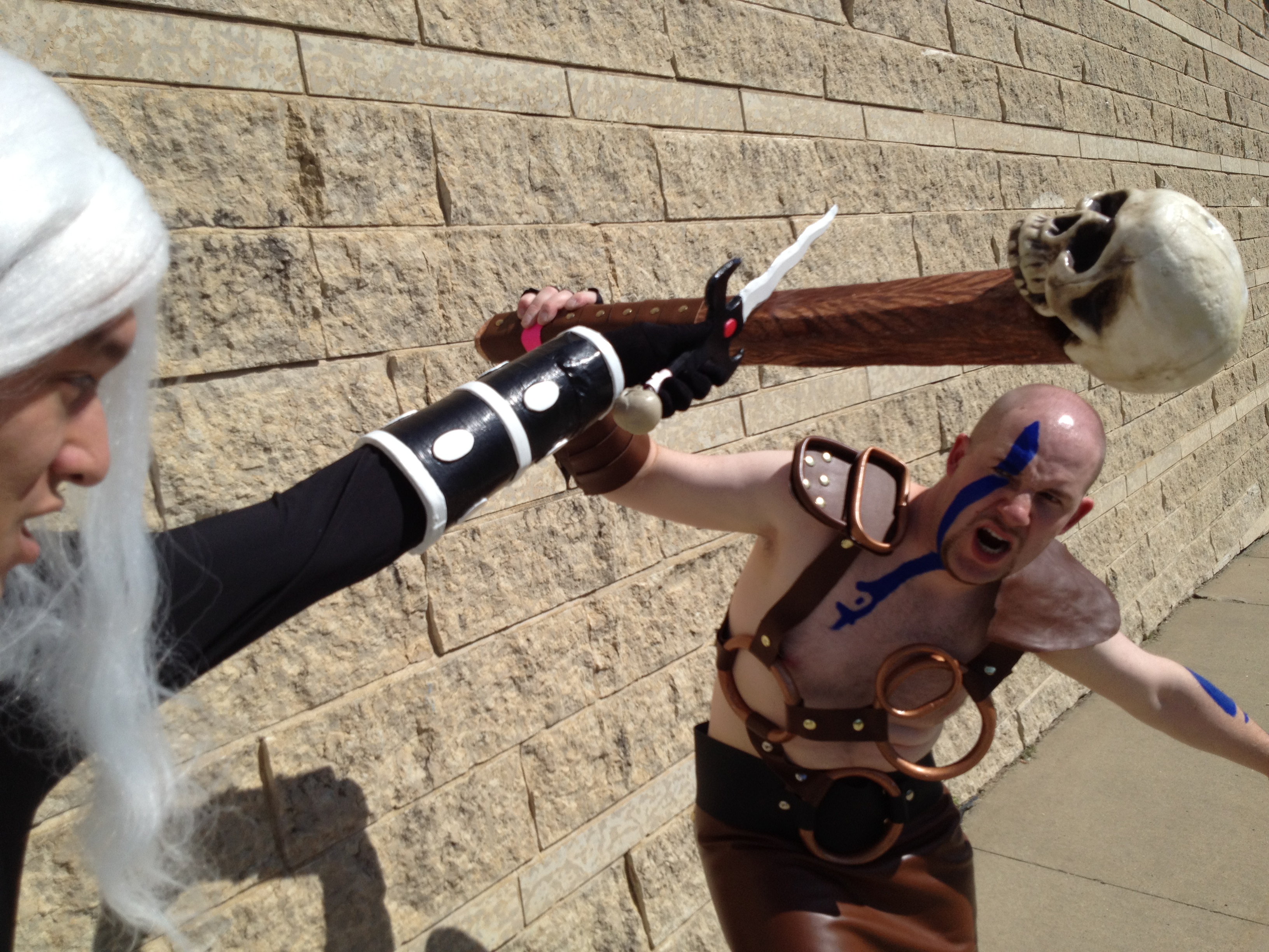Barbarian and Necromancer