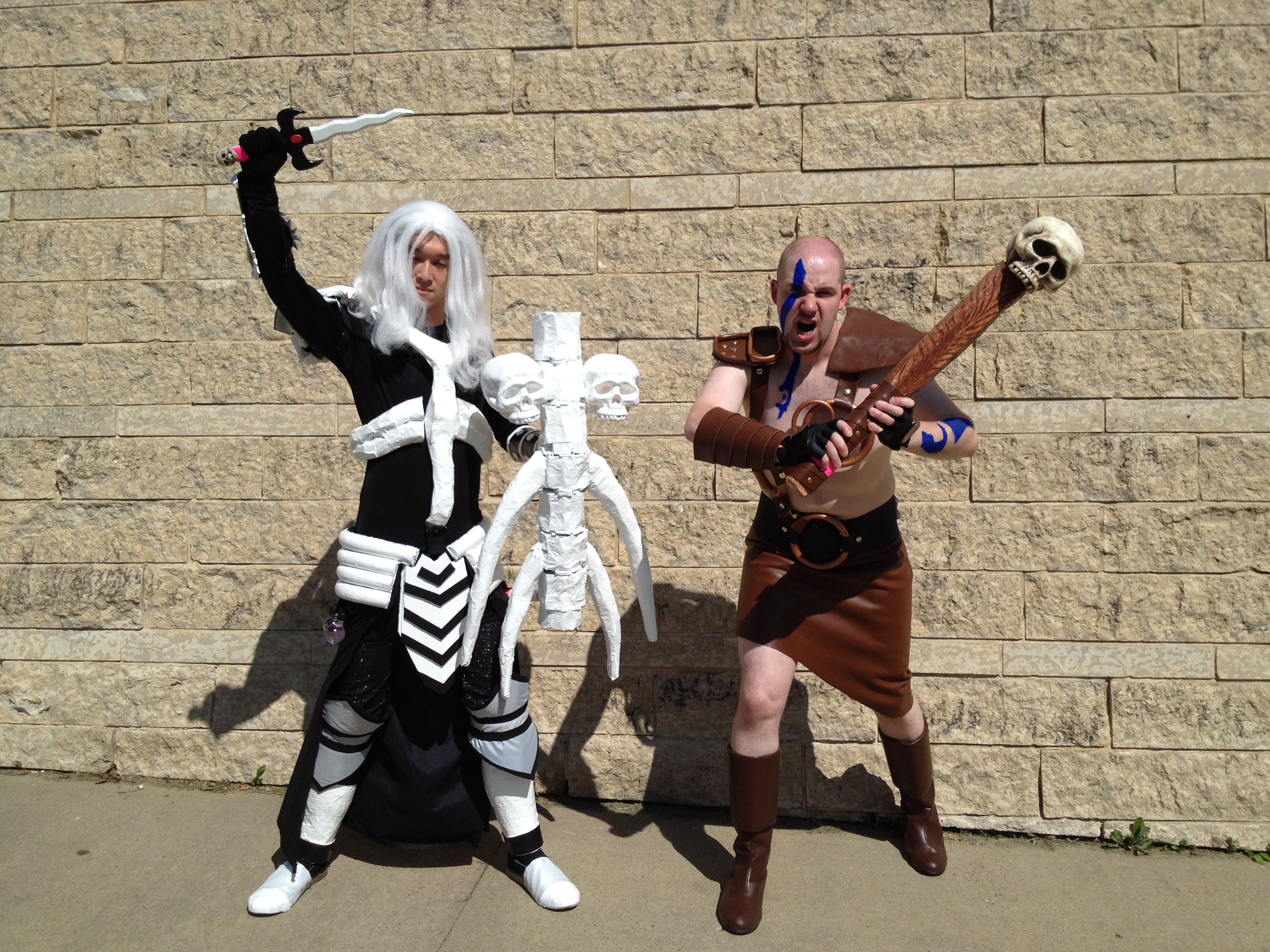 Barbarian and Necromancer