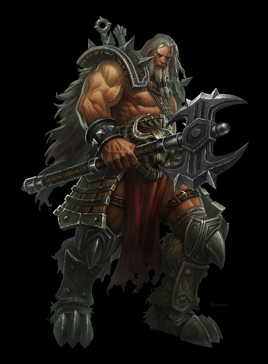 Barbarian with Axe
