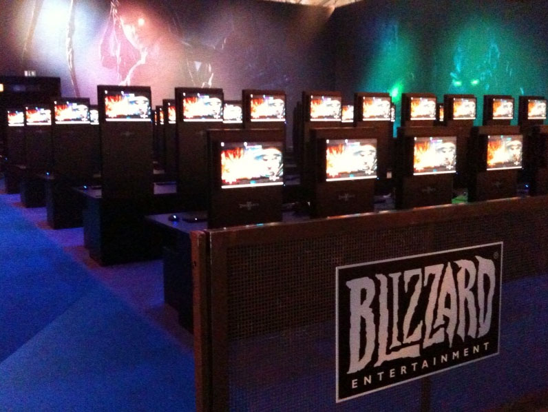 Blizzard's Booth