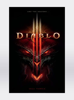 Blizzcon 2011 Diablo 3 Poster - Diablo