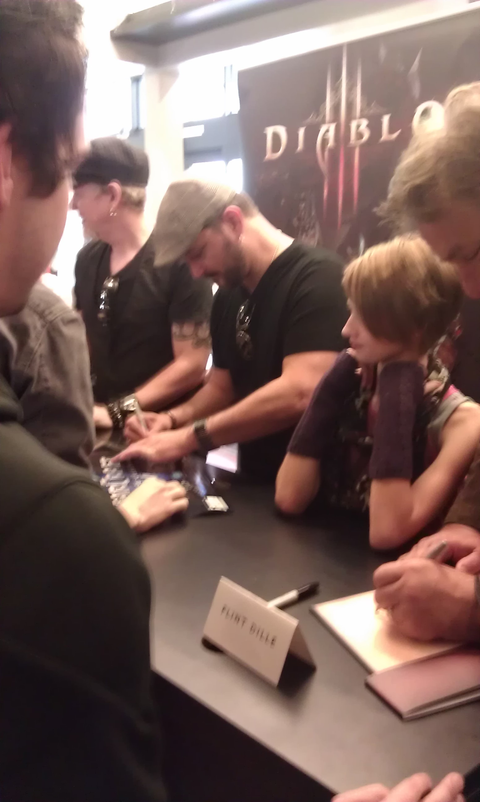 Book of Cain signing