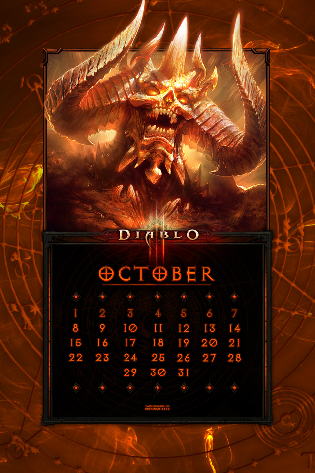 Calendar #12: Uni October