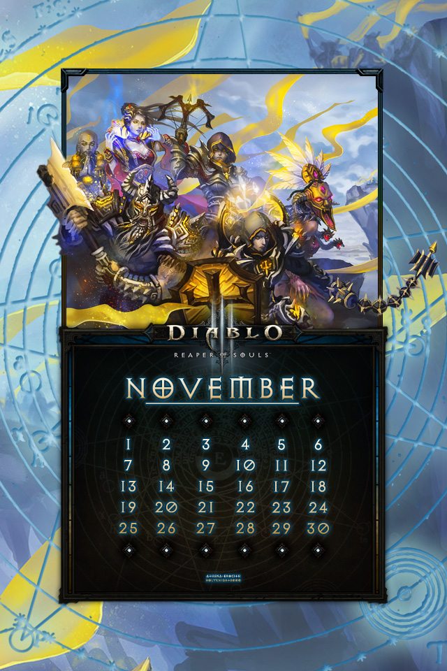 Calendar #13: Uni November