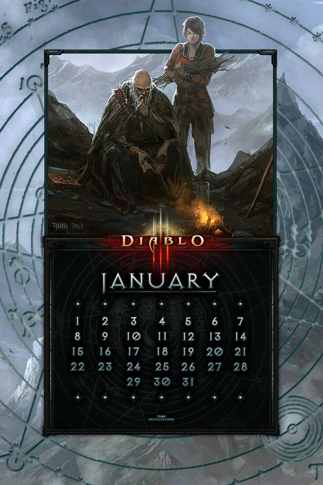 Calendar #15: Uni January