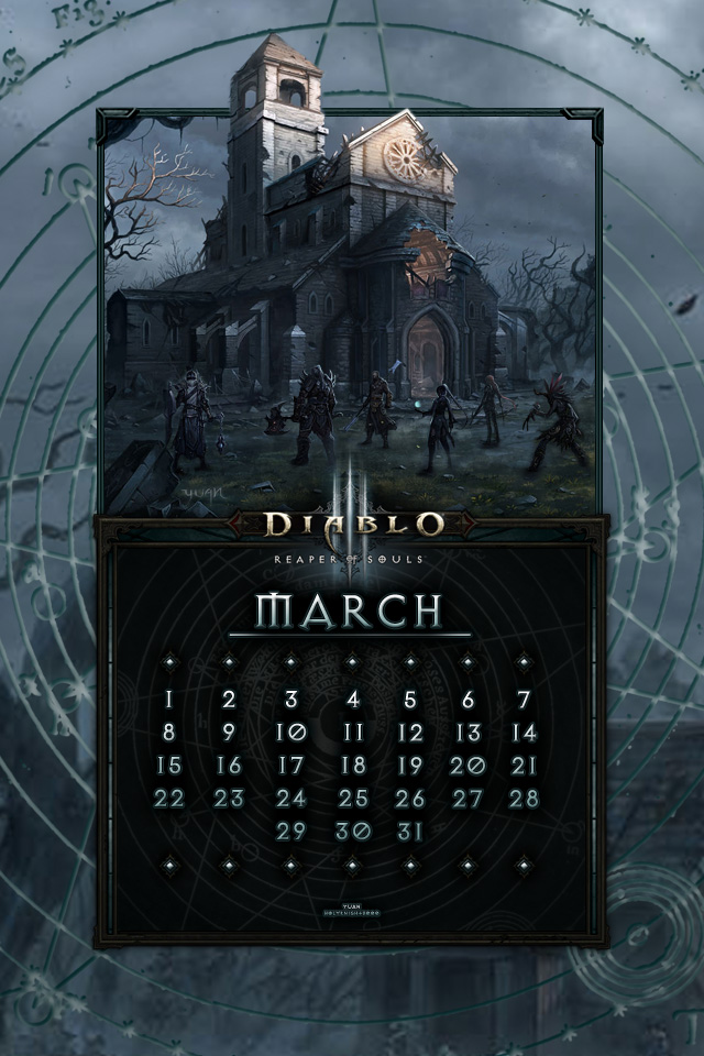 Calendar #17: Uni March
