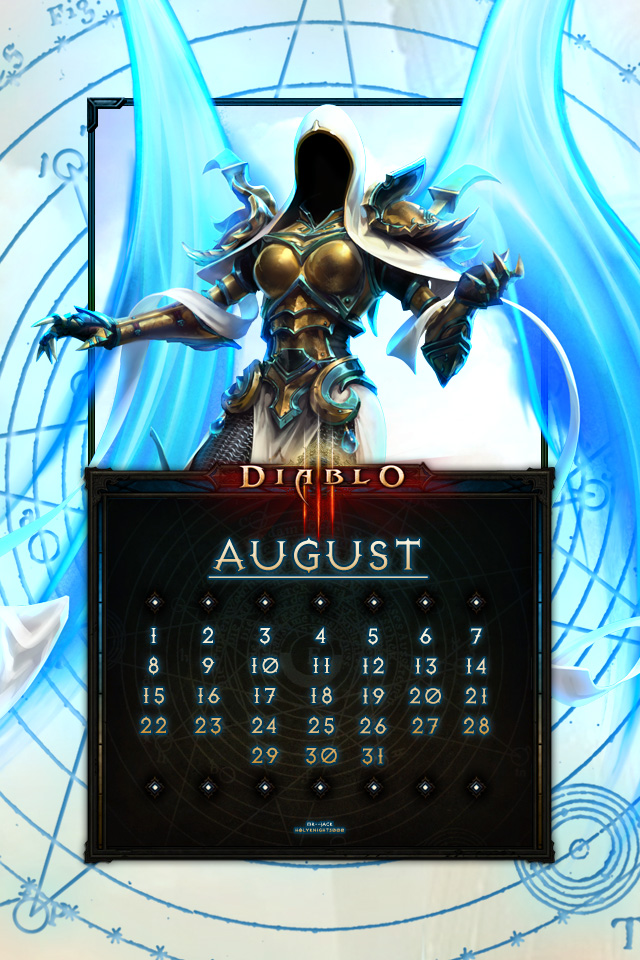 Calendar #22: Uni August - Auriel