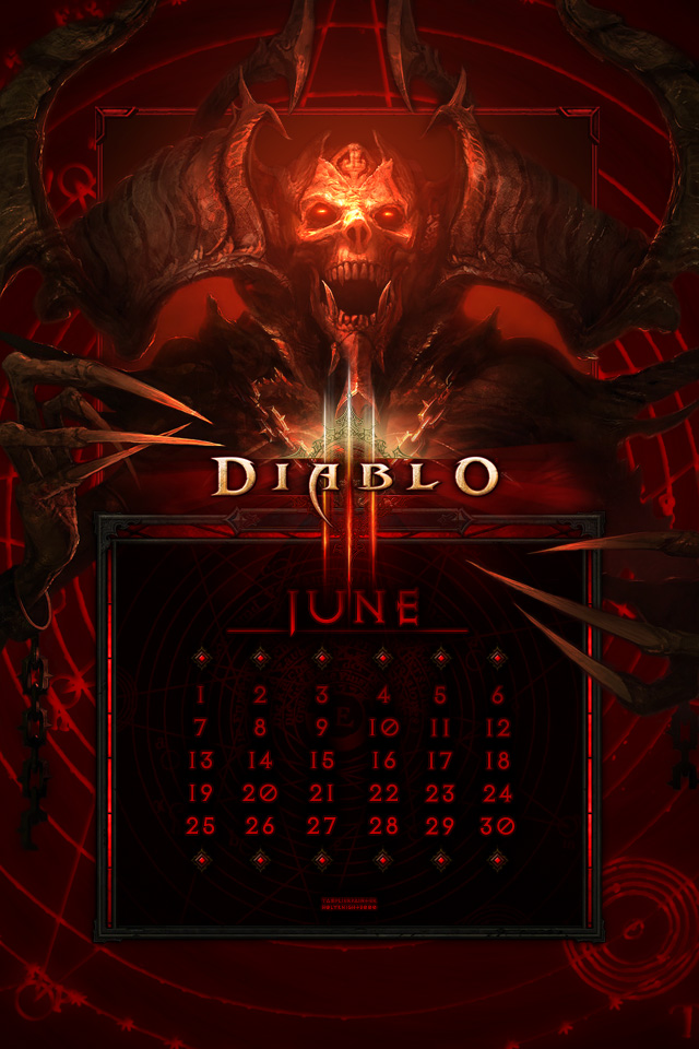 Calendar #8: Universal June