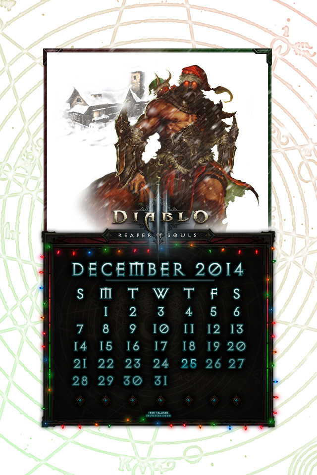 Calendar Mobile #2: December 2014