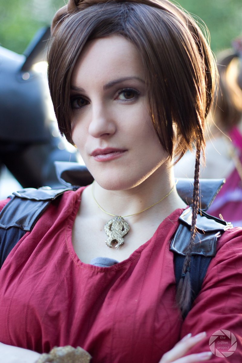 cosplay at Paris launch event