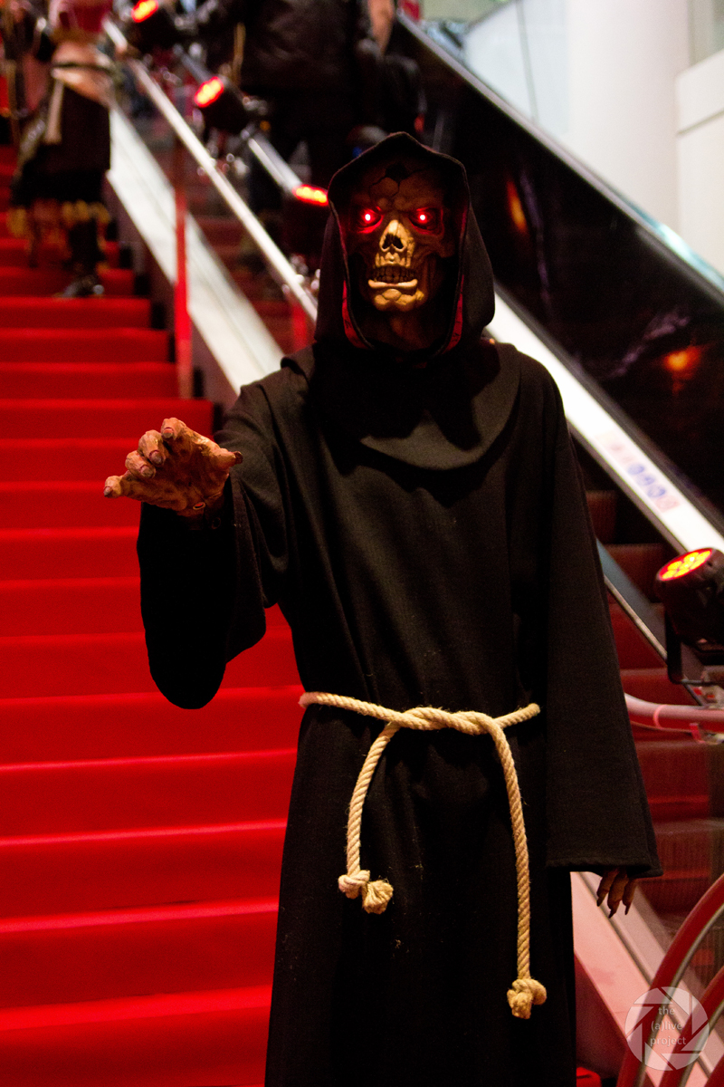 cosplay at Paris launch event