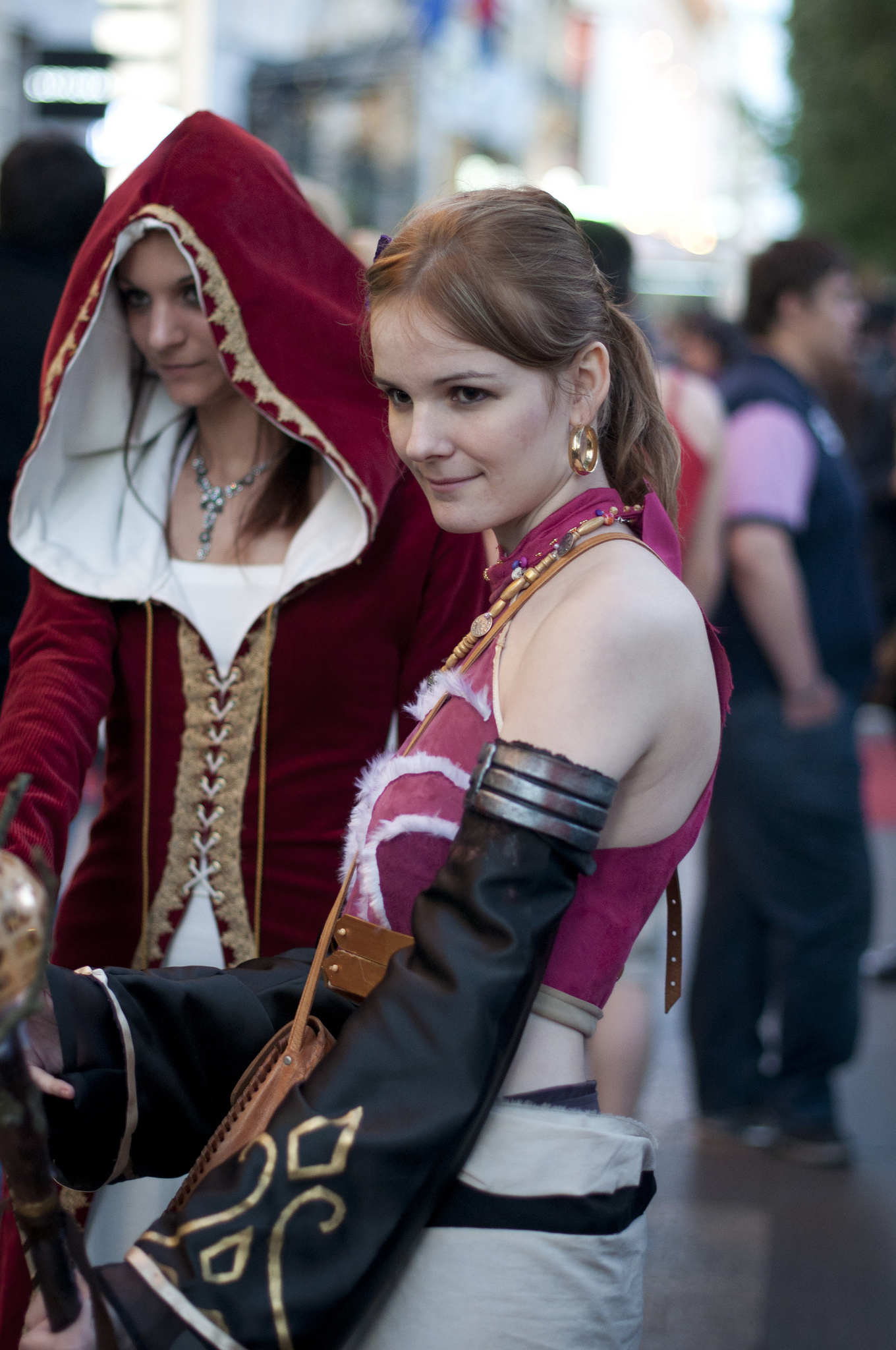 cosplay at Paris launch event