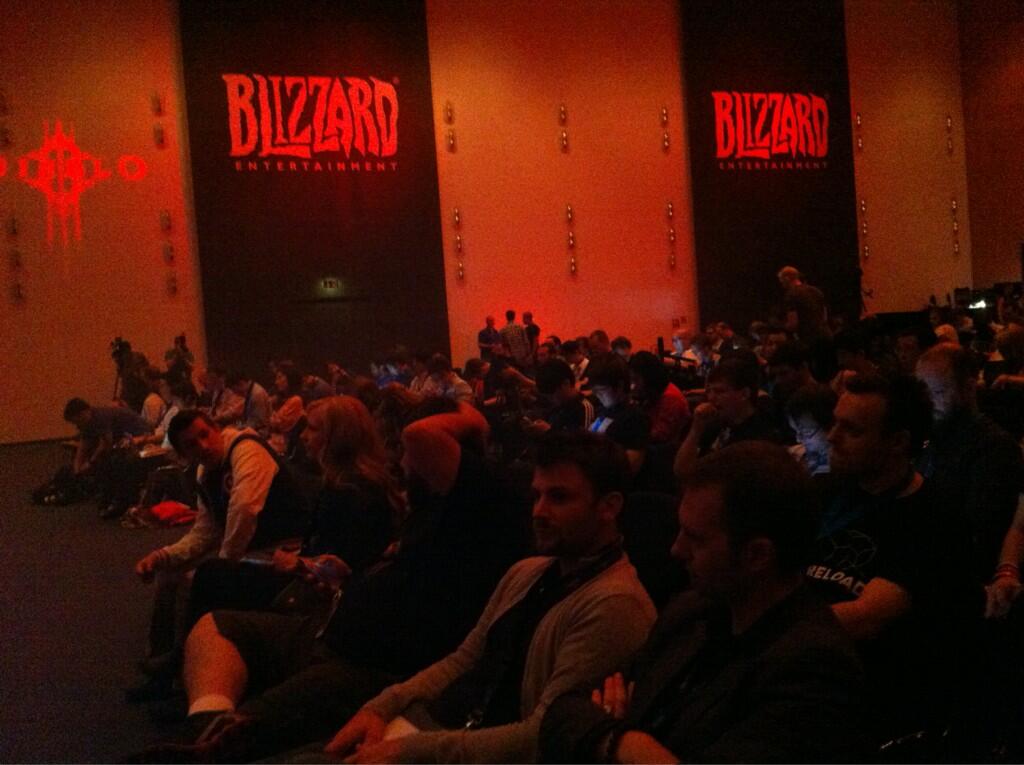 Crowd at Reaper of Souls Announcement